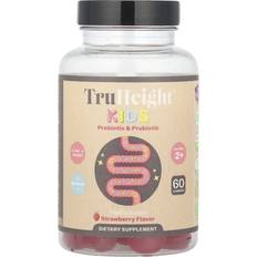 Aardbei Darmgezondheid TruHeight Prebiotic and Probiotic Gummies 60 pcs