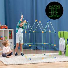 InnovaGoods Archikitt Children's Fort Building Kit 85 Pieces