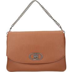 Brown - Leather Messenger Bags Liu Jo Eco-Leather Handbag with Snap Closure - Brown