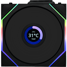 Lian li uni fan tl lcd Lian Li UNI FAN TL Wireless LCD Reverse 120mm