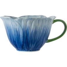 Byon Poppy Teacup 40 Cl Stoneware Blue Mug
