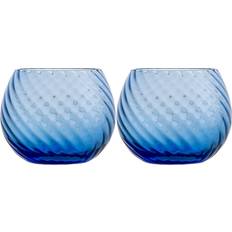 Byon Opacity Vattenglas 22 cl 2-pack Blå Dricksglas 2st