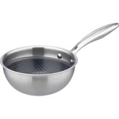 Sauteusen GSW Inoxxa Black Mini-Wok Antihaftversiegelung 16 cm