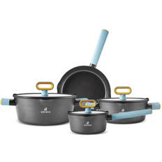7 Piece Ceramic Black