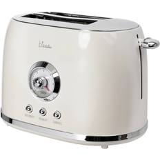 Brødristere BiKitchen Nostalgia 200 Cream White