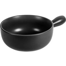 Fondue Kuhn Rikon Caquelon Classic Schwarz für 4 bis 6