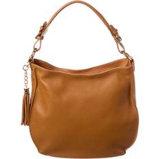 Italian Leather Top Handle Bag