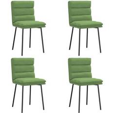 vidaXL 3315385 Green Köksstol 83cm 4st