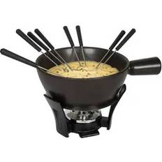 Nero Fondue-Set 2.2 L Keramik Gjutjärn Svart