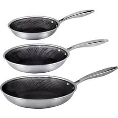 Induktionshäll Set Haws Santo Hybrid Coating Stekpanneset 3 Delar Set med lock 3 delar