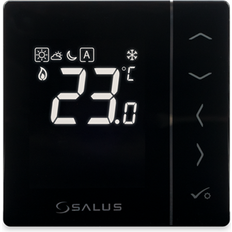 Salus VS35B Thermostat Schwarz 112646