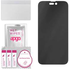 Apple iPhone 14 Pro Screen Protectors apgo Privacy Matte Hybrid Protective Glass Apple iPhone 14 Pro