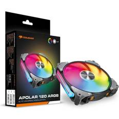 Cougar Apolar Black ARGB Box Fan 120mm
