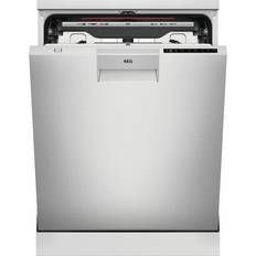 AEG Rostfritt stål Diskmaskiner AEG FFB83816PM 60 cm Diskmaskin Rostfritt stål