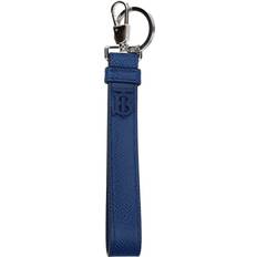 Burberry Keychains Burberry Keyring Men - Leather Blue/Blue Navy