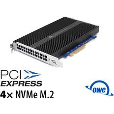Controller Cards OWC 4M2 FourSlot NVMe M.2 SSD to PCIe Adapter Card