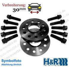 H&R Spurplatten Schwarz 30mm W213 5 x 112 mm