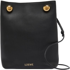 Loewe Pebble Soft Calf Leather Bag - Black