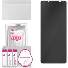 Screen Protectors apgo Privacy Matte Hybrid Protective Glass Sony Xperia 1 V