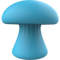 Rulli di Massaggio Viso e Gua Sha Sex HD Magic Mushroom Massaggiatore Facciale Ricaricabile Blu