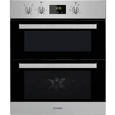 Indesit Indesit Double Oven Under Counter Stainless Steel
