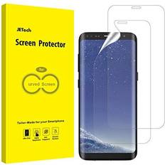 JeTech Screen Protector for Samsung Galaxy S8 Plus S8+ 2-Pack