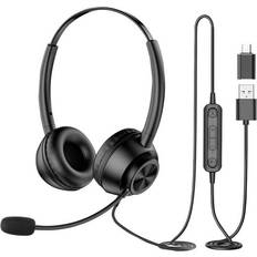 New Bee H368 Microphone Wired Headset