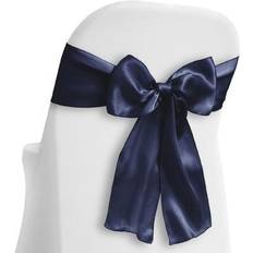 Loose Covers Lann's Linens 100 Satin Wedding Bow Sashes Loose Chair Cover