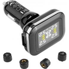VEVOR RV Tire Pressure Monitoring System TPMS 4 Sensors