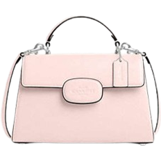 Coach Eliza Top Handle Bag - Smooth Leather/Silver/Blush