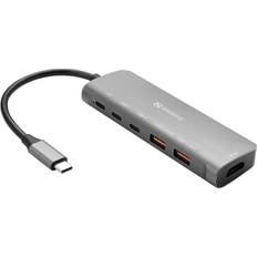 USB-C Dock HDMI + 2xUSB-A + 2xUSB-C + PD100W