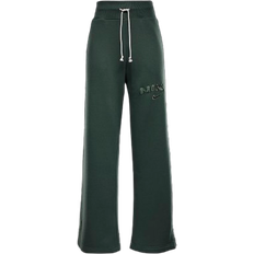 Nike Sportswear Phoenix Fleece Women's High Waisted Wide Leg Logo Pants - Vintage Green