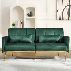 Mercer41 W110996839 Green Sofa 78.3" 2 Seater