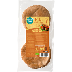 Goedkoop Zoete en hartige spreads Terrasana Biogan Pita Bread Whole Grain 560g