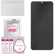 Screen Protectors apgo Privacy Matte Hybrid Protective Glass Poco M3 MZB087AIN