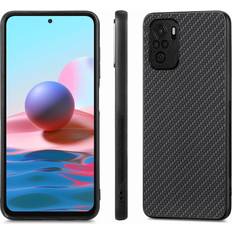 Xiaomi Redmi Note 10 Mobilskal Bigcgreen Carbon Fiber Case for Xiaomi Redmi Note 10