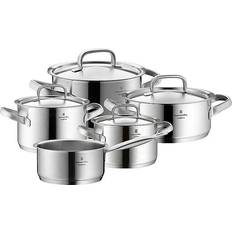 Edelstahl Set WMF Gourmet Plus Cookware Set with lid 5 Parts