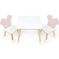 Disney Mimmi Pigg Träbord Med Stolar