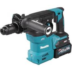 Makita SDS-Plus Bohrmaschinen & Bohrschrauber Makita Bohrmaschine Schlagbohrmaschine, 40V Akku-Kombihammer HR009GM202 Schnellwechselfutter Akkubetrieb