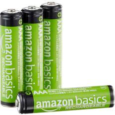 Rechargeable battery aaa Amazon Basics AAA NiMh Rechargeable Batteries 4-pack
