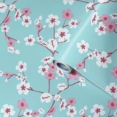 Venilia 54923 ‎Cherry Flowers Adhesive Film