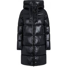 Save The Duck Women's Isabel Cappotto Hooded Coat - Black