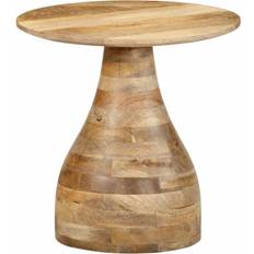 vidaXL Solid Wood Mango Side Small Table 40cm