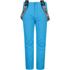 Color sólido Pantalones Térmicos CMP Pantalón largo Salopette Twill Ski azul - Blue