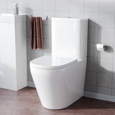 Toilets Nes Home Cobley Round Comfort Height Close Cistern