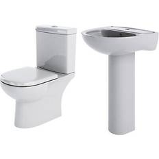 Floor Mounted Water Toilets Balterley Ridley Ceramic Bundle with Close Coupled Toilet Pan