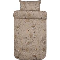 Sengetøj Mille 140x220 cm Mørk Beige