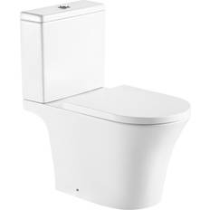 Aquarius K-Series Rimless Open Back Close Coupled Toilet