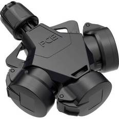 3-Way Connector 250 V Black IP54
