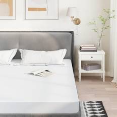 Protège-matelas vidaXL Blanc 140x190 cm Imperméable Protège-matelas Blanc (190x140cm)